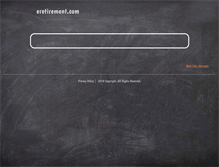 Tablet Screenshot of eretirement.com